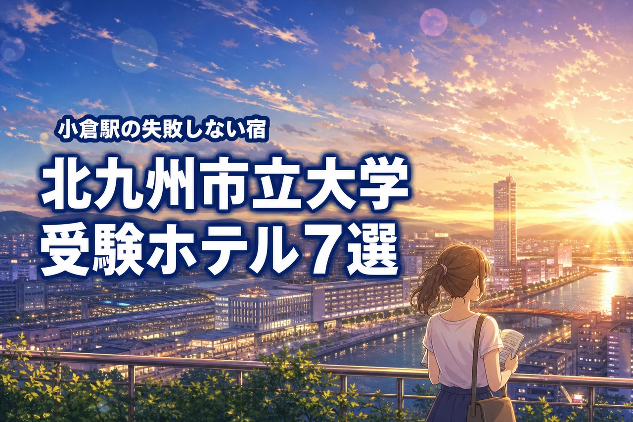 北九州市立大学近くのホテル選びで失敗しない！受験に便利な小倉駅周辺の宿7選