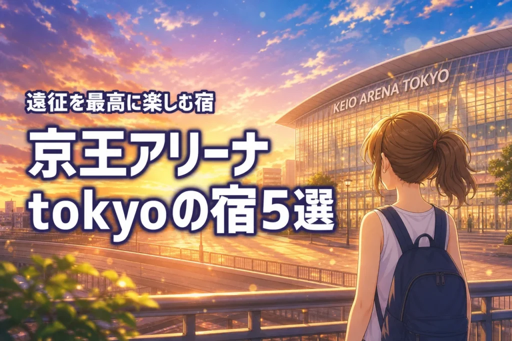 【京王アリーナtokyo近く】ホテル選びの正解は？遠征を最高に楽しむ宿5選