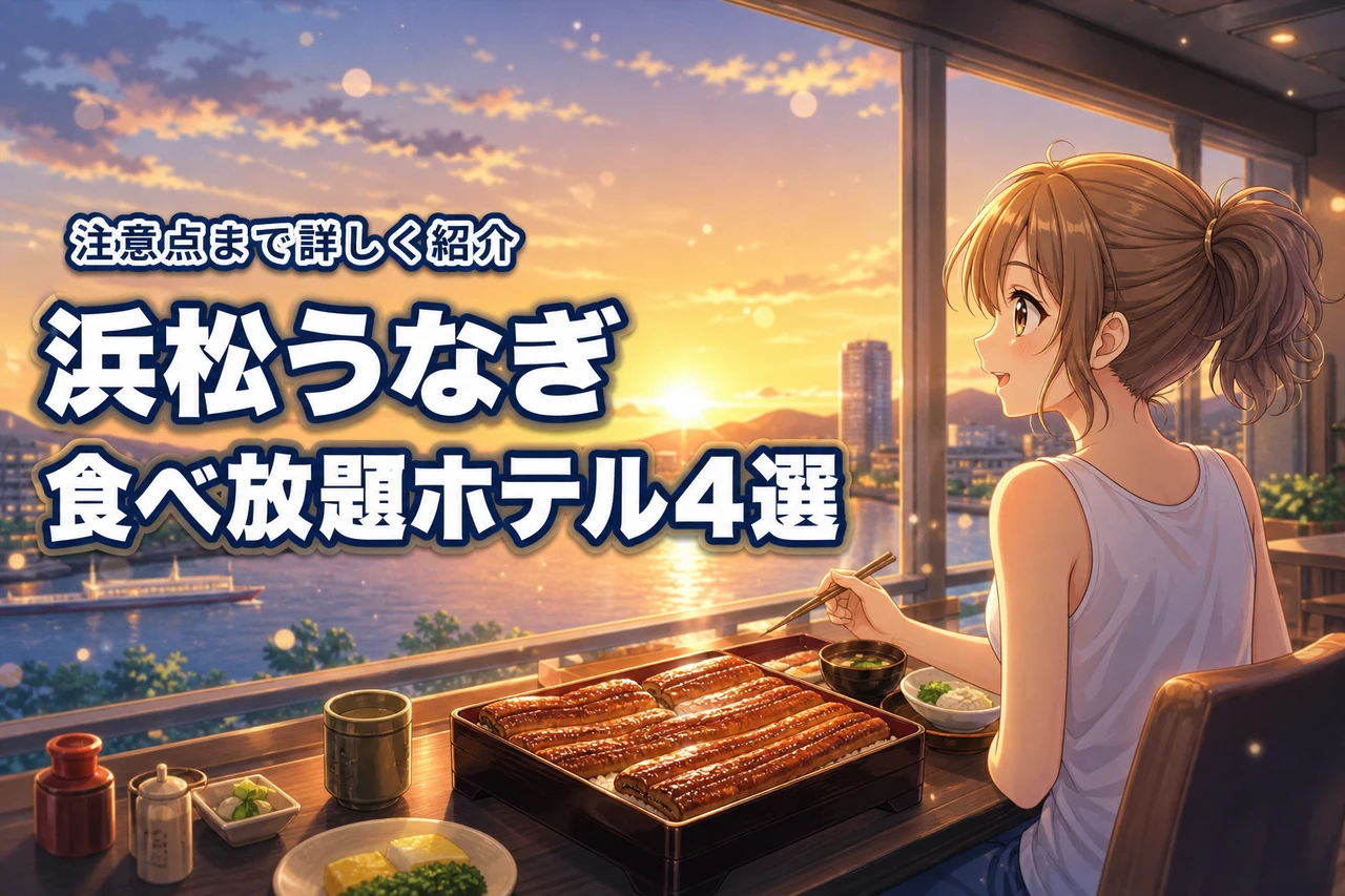 浜松でうなぎ食べ放題ができるホテルおすすめ4選!魅力や注意点を詳しく紹介